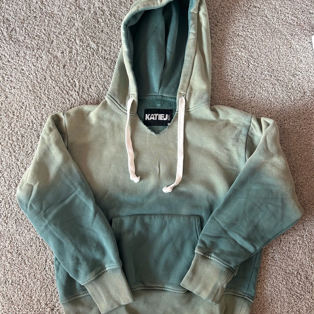 Katie J Green Ombre Hoodie (Med)